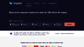 What Viajala.com.ar website looked like in 2021 (3 years ago)