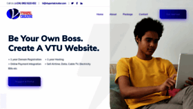 What Vtuportalcreator.com website looked like in 2021 (3 years ago)