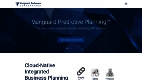 What Vanguardsw.com website looked like in 2021 (3 years ago)