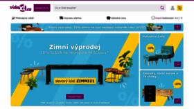 What Vidaxl.cz website looked like in 2021 (3 years ago)