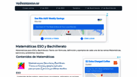 What Vadenumeros.es website looked like in 2021 (3 years ago)