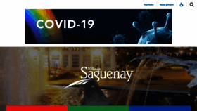 What Ville.saguenay.ca website looked like in 2021 (3 years ago)