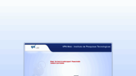 What Vpn.ipt.br website looked like in 2021 (3 years ago)