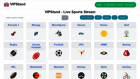 What Vipstand.se website looked like in 2021 (3 years ago)