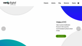 What Veri5digital.com website looked like in 2021 (3 years ago)