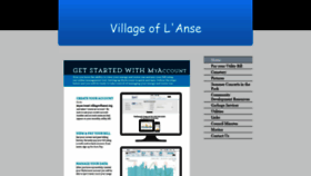 What Villageoflanse.org website looked like in 2021 (3 years ago)