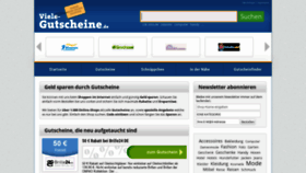 What Viele-gutscheine.de website looked like in 2021 (3 years ago)