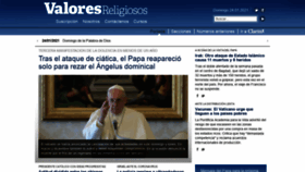 What Valoresreligiosos.com.ar website looked like in 2021 (5 years ago)