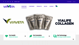 What Viaveta.com website looked like in 2021 (3 years ago)