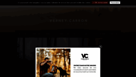 What Verney-carron.com website looked like in 2021 (3 years ago)