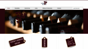 What Vinosycosas.com.ar website looked like in 2021 (5 years ago)