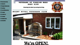 What Vfw9199.com website looked like in 2021 (3 years ago)