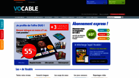 What Vocable.fr website looked like in 2021 (3 years ago)
