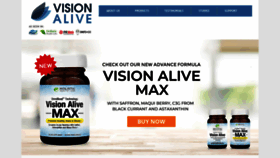 What Visionalive.net website looked like in 2021 (3 years ago)