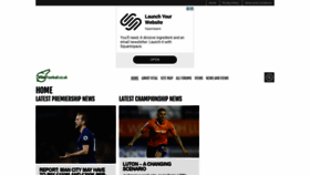 What Vitalfootball.co.uk website looked like in 2021 (3 years ago)