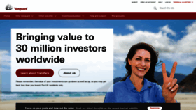 What Vanguardinvestor.co.uk website looked like in 2021 (3 years ago)
