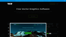 What Vectr.com website looked like in 2021 (3 years ago)