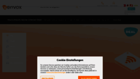 What Verivox.de website looked like in 2021 (3 years ago)