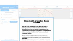 What Viamichelin.fr website looked like in 2021 (3 years ago)