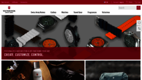 What Victorinox.com website looked like in 2021 (3 years ago)