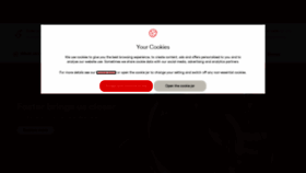 What Virginmedia.com website looked like in 2021 (4 years ago)