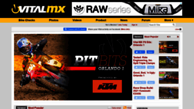 What Vitalmx.com website looked like in 2021 (3 years ago)
