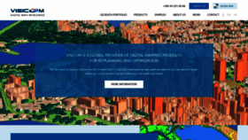What Visicom.ua website looked like in 2021 (3 years ago)