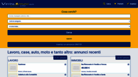 What Vetrinaannunci.com website looked like in 2021 (3 years ago)