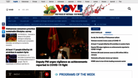 What Vovworld.vn website looked like in 2021 (3 years ago)