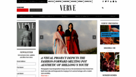What Vervemagazine.in website looked like in 2021 (3 years ago)