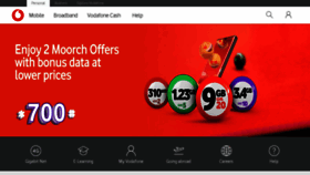 What Vodafone.com.gh website looked like in 2021 (3 years ago)