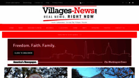 What Villages-news.com website looked like in 2021 (3 years ago)