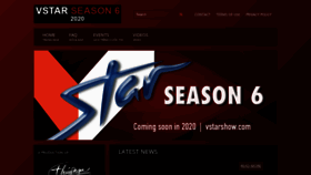 What Vstarshow.com website looked like in 2021 (3 years ago)
