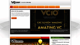 What Vccorp.vn website looked like in 2021 (3 years ago)