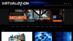 What Virtualizationreview.com website looked like in 2021 (3 years ago)