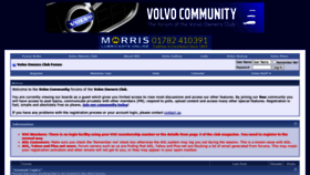 What Volvoforums.org.uk website looked like in 2021 (3 years ago)