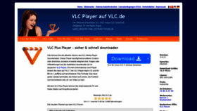 What Vlc.de website looked like in 2021 (3 years ago)