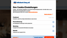 What Volksbank-berg.de website looked like in 2021 (3 years ago)