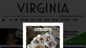 What Virginialiving.com website looked like in 2021 (3 years ago)