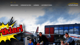 What Verkehrshaus.ch website looked like in 2021 (3 years ago)