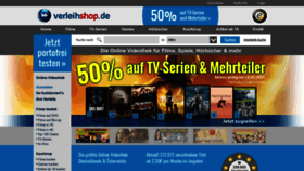 What Verleihshop.de website looked like in 2021 (3 years ago)