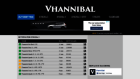 What Vhannibal.net website looked like in 2021 (3 years ago)