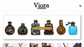 What Vioralondon.com website looked like in 2021 (3 years ago)