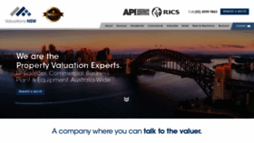 What Valuationsnsw.com.au website looked like in 2021 (3 years ago)