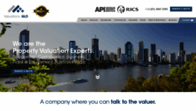What Valuationsqld.com.au website looked like in 2021 (3 years ago)