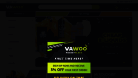 What Vawoo.com website looked like in 2021 (3 years ago)
