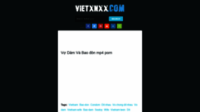 What Vietxnxx.com website looked like in 2021 (3 years ago)