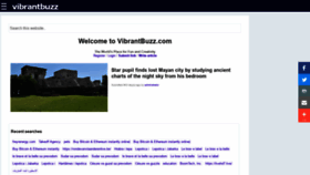 What Vibrantbuzz.com website looked like in 2021 (3 years ago)