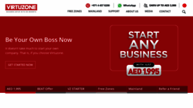 What Vz.ae website looked like in 2021 (3 years ago)