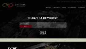 What Vzgrips.com website looked like in 2021 (3 years ago)